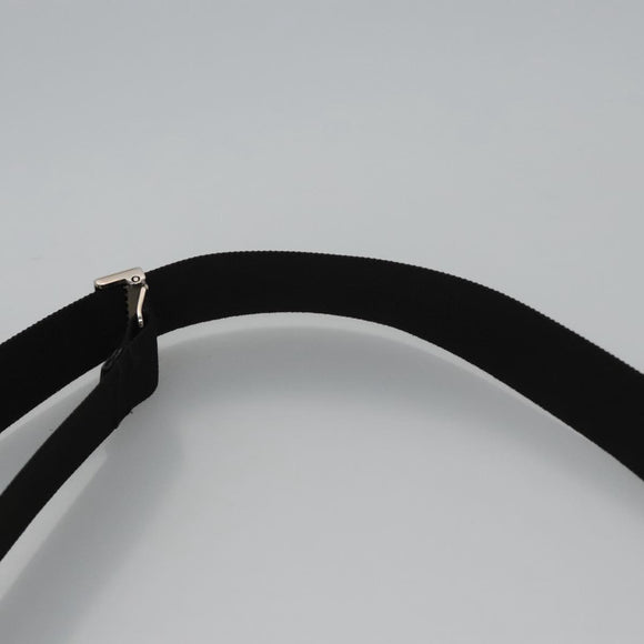 GUCCI Shoulder Bag Nylon Black 019 0312 Auth nb196