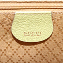 GUCCI Bamboo Backpack Suede Leather Green Gold 003 1956 0030 Auth nb201-24