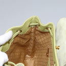 GUCCI Bamboo Backpack Suede Leather Green Gold 003 1956 0030 Auth nb201-24