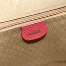 GUCCI Bamboo Rucksack Wildleder Rot Gold 003 2058 0016 Auth nb202-26