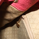GUCCI Bamboo Rucksack Wildleder Rot Gold 003 2058 0016 Auth nb202-29