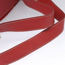 GUCCI Bamboo Rucksack Wildleder Rot Gold 003 2058 0016 Auth nb202-9
