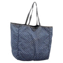 PRADA Tote Bag Nylon Blue Auth nb209-1