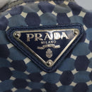 PRADA Tote Bag Nylon Blue Auth nb209-17