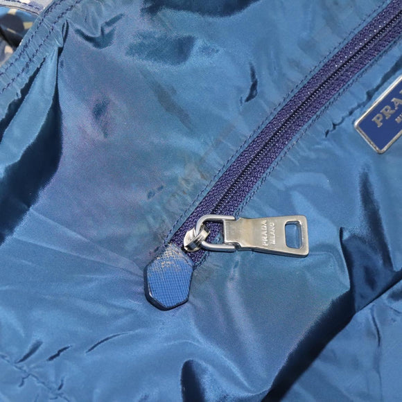 PRADA Tote Bag Nylon Blue Auth nb209
