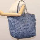 PRADA Tote Bag Nylon Blue Auth nb209-22