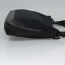 GUCCI GG Canvas Sherry Line Tote Bag Bamboo 2way Black Silver gold Auth nb227-4