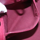 GUCCI GG Canvas Hand Bag Beige Pink gold 120844 Auth nb237-20