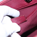 GUCCI GG Canvas Hand Bag Beige Pink gold 120844 Auth nb237-21