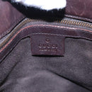 GUCCI GG Canvas Tote Bag Beige Brown gold 106248 Auth nb240-17