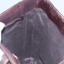 GUCCI GG Canvas Tote Bag Beige Brown gold 106248 Auth nb240-18