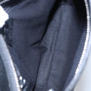 GUCCI GG Canvas Shoulder Bag Black Silver 122793 Auth nb241-11