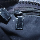 GUCCI GG Canvas Shoulder Bag Black Silver 122793 Auth nb241-21