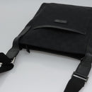 GUCCI GG Canvas Shoulder Bag Black Silver 122793 Auth nb241-6