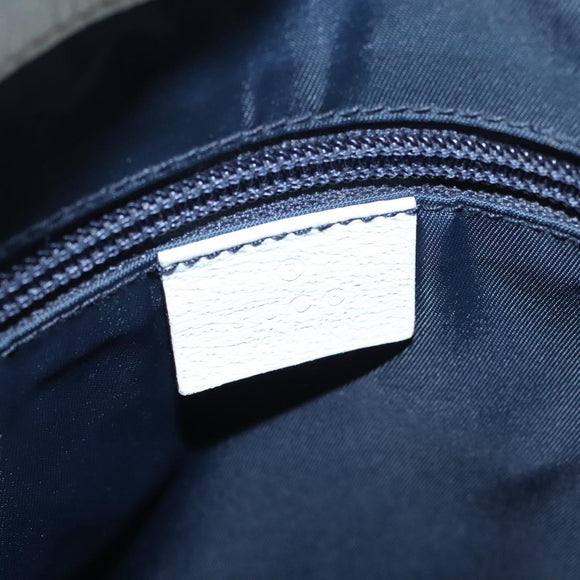 GUCCI GG Supreme Shoulder Bag PVC White Red gold 153244 Auth nb243