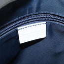 GUCCI GG Supreme Shoulder Bag PVC White Red gold 153244 Auth nb243-19