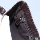 GUCCI GG Supreme Hand Bag PVC Leather Beige Silver 114600 Auth nb246-19