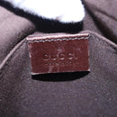 GUCCI GG Canvas Shoulder Bag Beige Brown gold 147671 Auth nb252-18