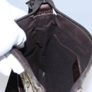 GUCCI GG Canvas Shoulder Bag Beige Brown gold 147671 Auth nb252-20