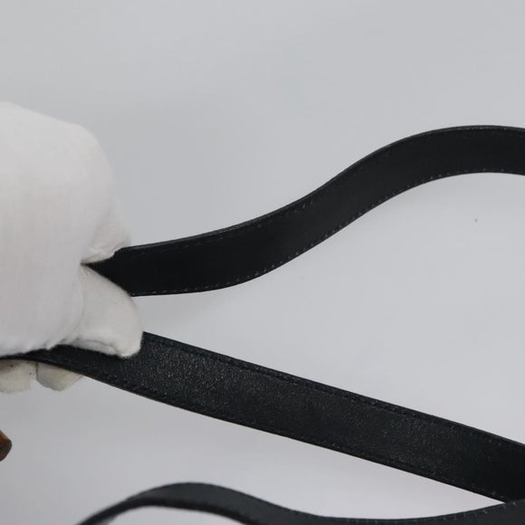 GUCCI Bamboo Backpack Leather Black Gold 003 3444 0030 Auth nb256