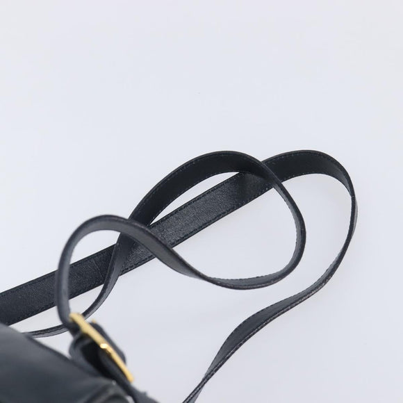 GUCCI Bamboo Rugzak Leer Zwart Goud 003 3444 0030 Auth nb256