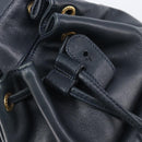 GUCCI Bamboo Rugzak Leer Zwart Goud 003 3444 0030 Auth nb256-23
