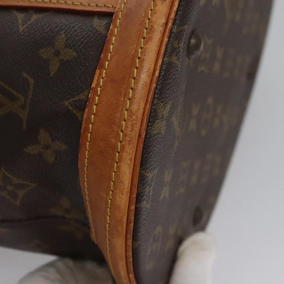 LOUIS VUITTON Monogram Bucket GM Shoulder Bag M42236 LV Auth nb263