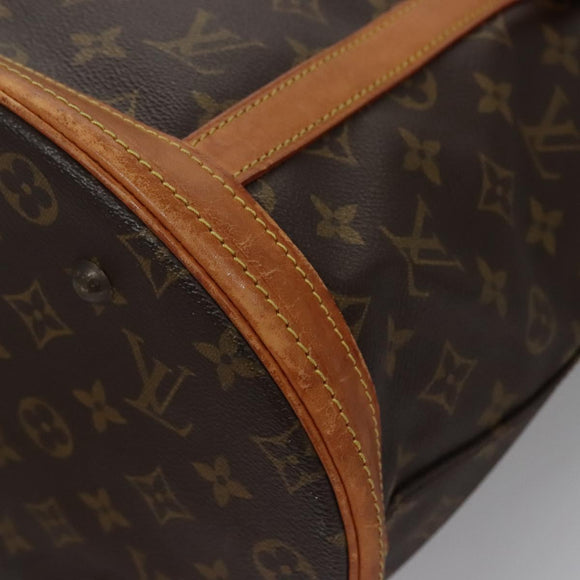 LOUIS VUITTON Monogram Bucket GM Shoulder Bag M42236 LV Auth nb263