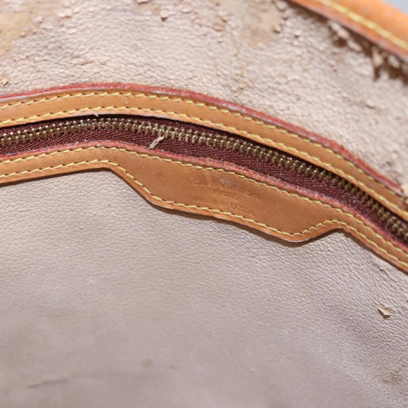 LOUIS VUITTON Monogram Bucket GM Shoulder Bag M42236 LV Auth nb263