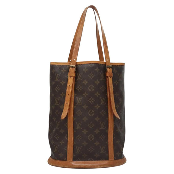 LOUIS VUITTON Monogram Bucket GM Shoulder Bag M42236 LV Auth nb263