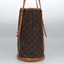 LOUIS VUITTON Monogram Bucket GM Shoulder Bag M42236 LV Auth nb263-3
