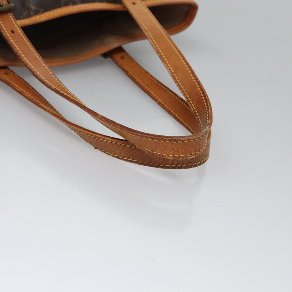 LOUIS VUITTON Monogram Bucket GM Shoulder Bag M42236 LV Auth nb263