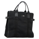 GUCCI Hand Bag Canvas Black 115517 Auth nb281-1