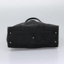 GUCCI Hand Bag Canvas Black 115517 Auth nb281-10