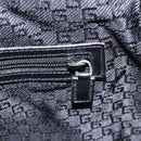 GUCCI Hand Bag Canvas Black 115517 Auth nb281-20