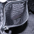 GUCCI Hand Bag Canvas Black 115517 Auth nb281-21