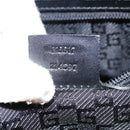 GUCCI Hand Bag Canvas Black 115517 Auth nb281-22