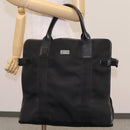 GUCCI Hand Bag Canvas Black 115517 Auth nb281-24