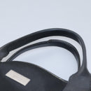 GUCCI Hand Bag Canvas Black 115517 Auth nb281-14