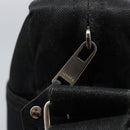 HERMES Acapulco Basas MM Shoulder Bag Nylon Black Auth nb282-10