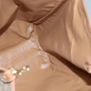 CELINE Macadam Canvas Tote Bag PVC Beige Gold Auth nb284-18