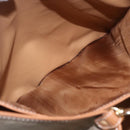 CELINE Macadam Canvas Tote Bag PVC Beige Gold Auth nb284-20