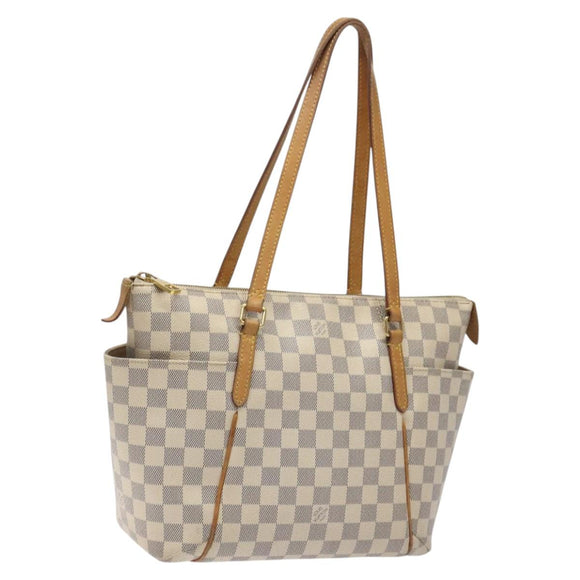 LOUIS VUITTON Damier Azur Totally PM Tote Bag N51261 LV Auth nb286