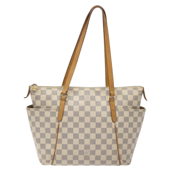LOUIS VUITTON Damier Azur Totally PM Tote Bag N51261 LV Auth nb286