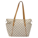 LOUIS VUITTON Damier Azur Totally PM Tote Bag N51261 LV Auth nb286-2