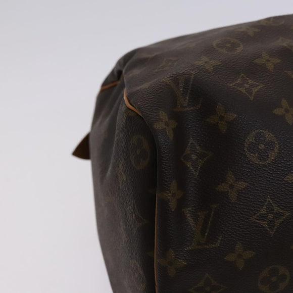 LOUIS VUITTON Monogram Keepall 45 Boston Bag M41428 LV Auth nb290