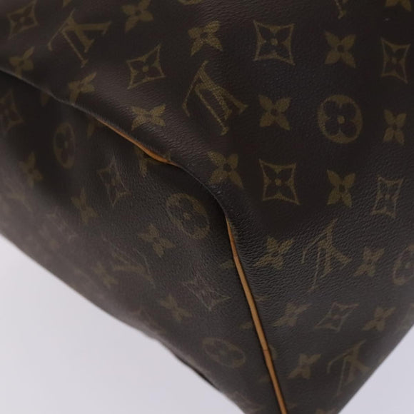 LOUIS VUITTON Monogram Keepall 45 Boston Bag M41428 LV Auth nb290
