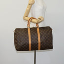 LOUIS VUITTON Monogram Keepall 45 Boston Bag M41428 LV Auth nb290-21