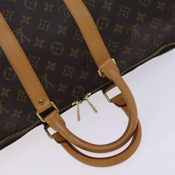 LOUIS VUITTON Monogram Keepall 45 Boston Bag M41428 LV Auth nb290