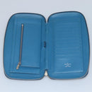 LOUIS VUITTON Epi Organizer Atholl Clutch Bag Blue M60731 LV Auth nb291-10
